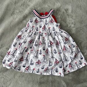 Little Me Dress size 2T nautical style